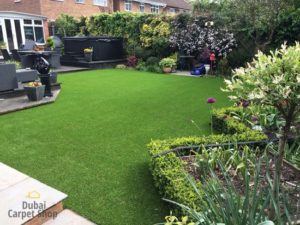 Custom-Design-Man-Made-Synthetic Artificial-Grass in Dubai