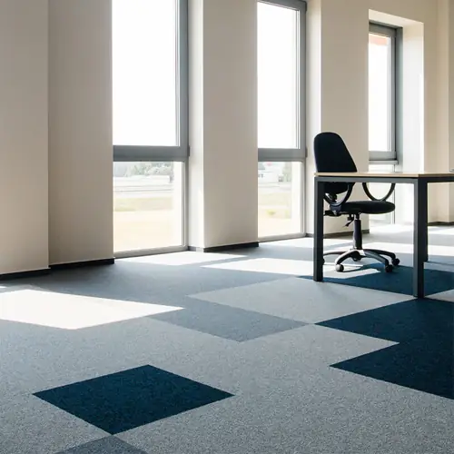 Anti-static office carpet tiles ideal for tech offices in Dubai
