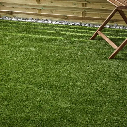Canterbury artificial grass carpet with rich green shades and dense, natural turf.