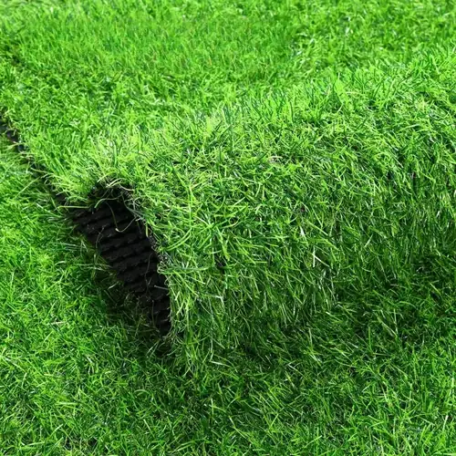 Decorative grass carpet ideal for indoor accents, displays, and wall decor with a lush, natural look.