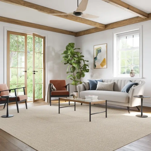 Dragon Grass Sisal Carpet – Exotic natural fiber flooring with rich texture, ideal for luxury Dubai interiors and eco-conscious design.