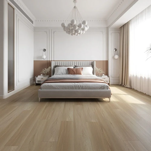 Easy-to-clean vinyl flooring in a modern Dubai interior-yarra