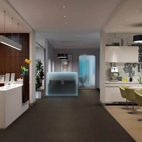 GENUS carpets are crafted for the modern Dubai office that values both design and endurance.