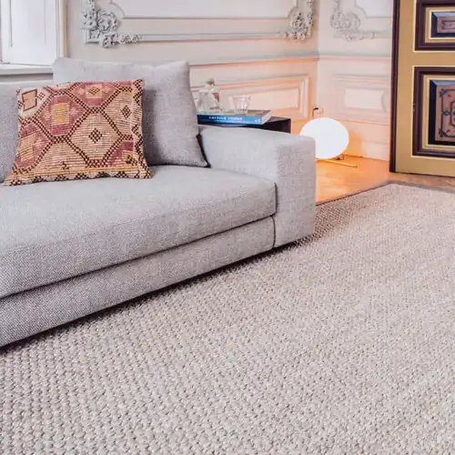 Monoblet Sisal Carpet – Sleek natural fiber carpet with a minimalist texture, ideal for modern Dubai apartments and office spaces.
