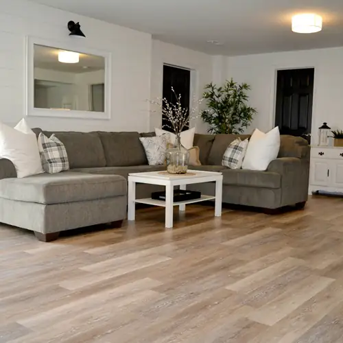 Premium SPC vinyl flooring installed in a Dubai home for a stylish, long-lasting surface.