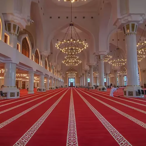 Premium mosque carpet for prayer areas in Dubai