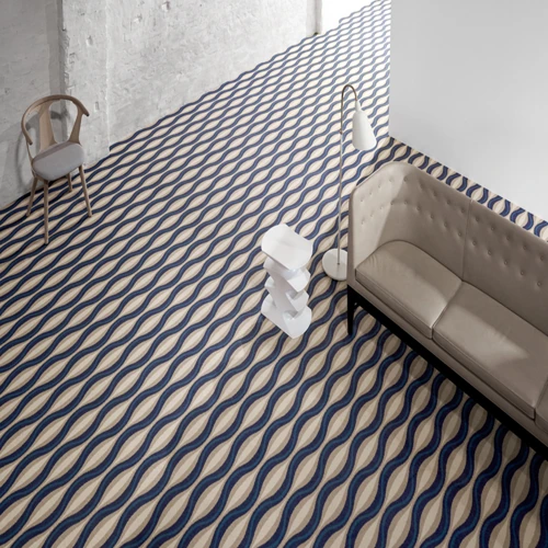 Professional carpet installation – wall-to-wall coverage for comfort and elegance.