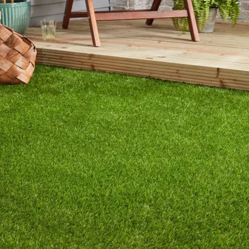 Stellenbosch artificial grass carpet with earthy green tones and natural-feel texture.