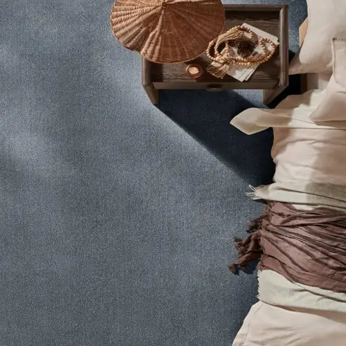 Superior Tornado Blue Carpet featuring bold blue tones with a dynamic texture, designed to elevate modern interiors with a sleek and luxurious finish.