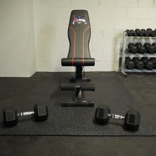 Anti-slip rubber flooring for commercial use in Dubai