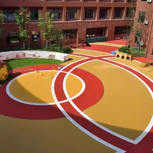 Commercial EPDM Rubber Granules for Landscape Flooring