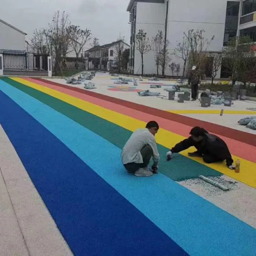 Custom Color EPDM Rubber Granules for Walk Path Flooring