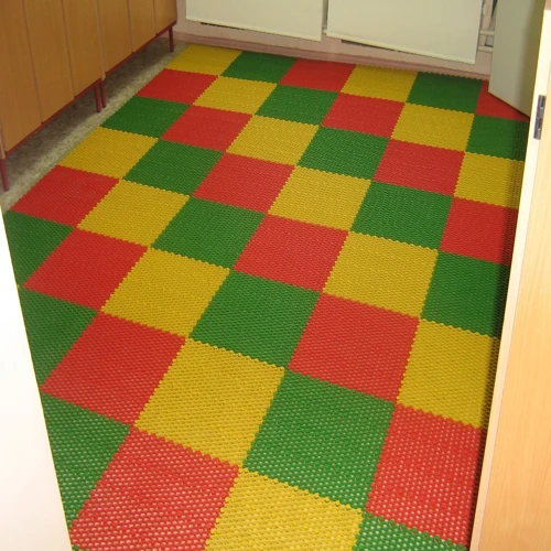 Dubai eco-rubber flooring made from recycled materials