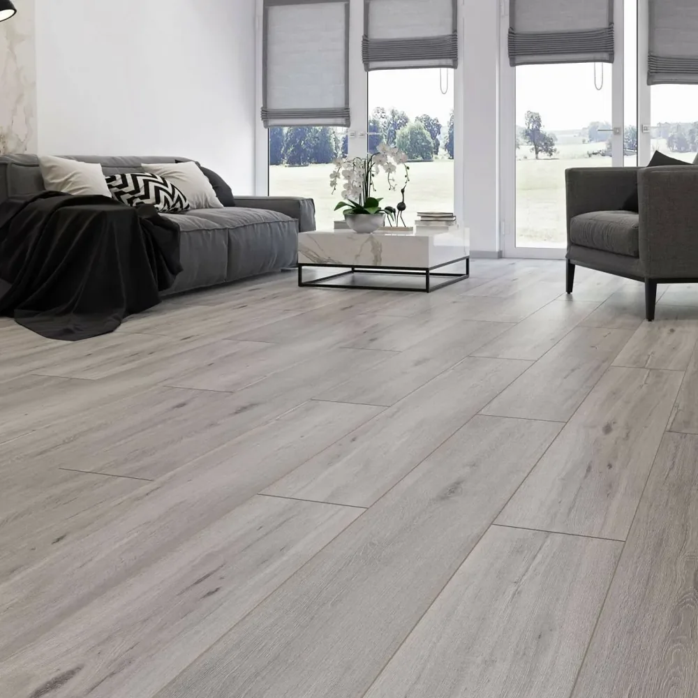 Durable PVC vinyl floors with wood-like finish