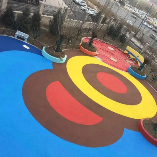 EPDM Granules with Quick-Dry Technology for Water Park
