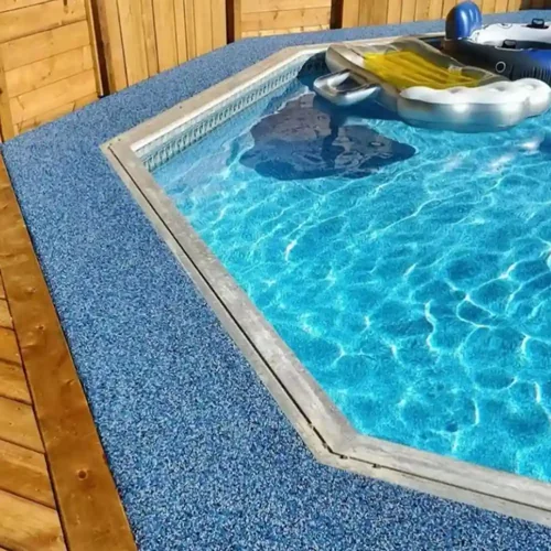 Elastic EPDM Rubber Granules for Swimming Pool Safety