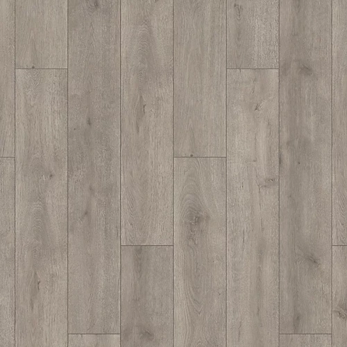 Eurohome Taplow Grey Natural Oak effect Structured Laminate Flooring