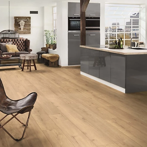 Eurohome Thames Natural Oak effect Laminate Flooring