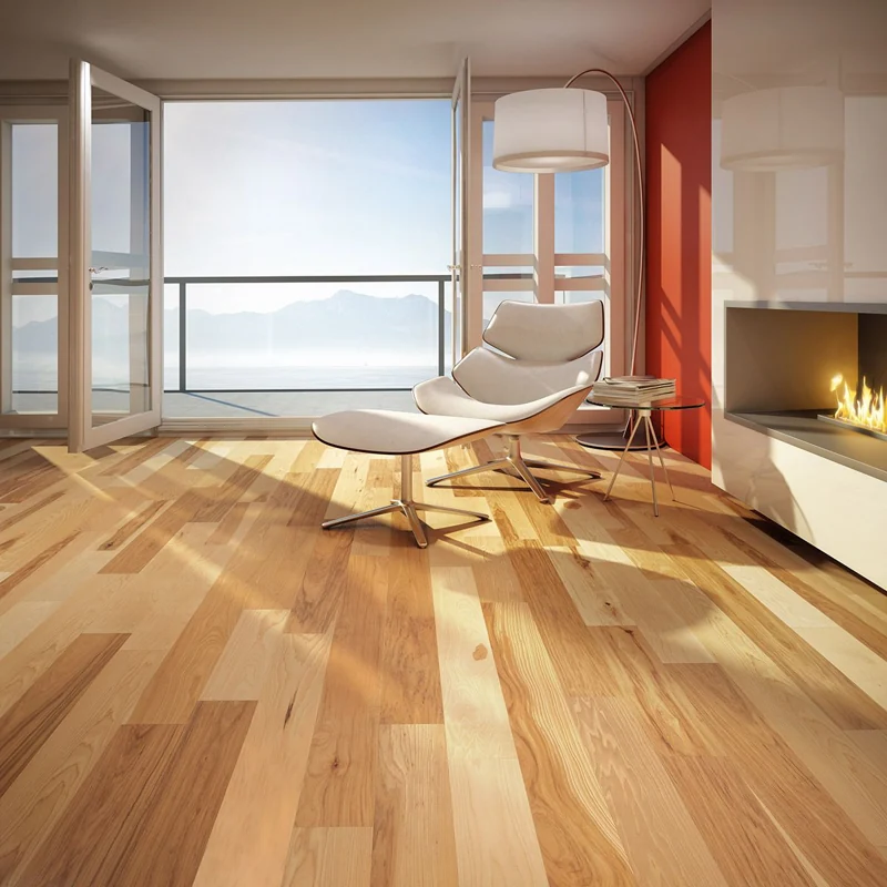 Floating wooden floorboards installed in Dubai