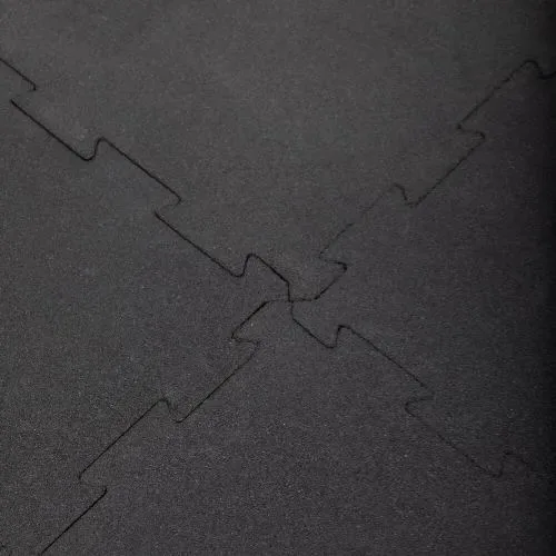 Interlocking rubber tiles for gym flooring in dubai