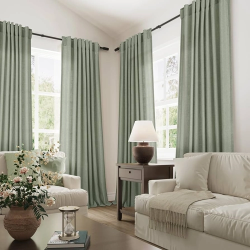 Luxury cotton curtains with Arabic patterns in Dubai