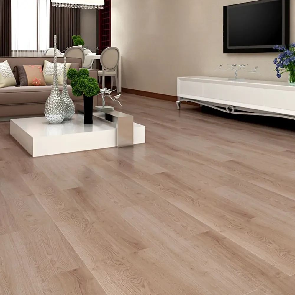 Modern PVC flooring installation in a luxury Dubai apartment