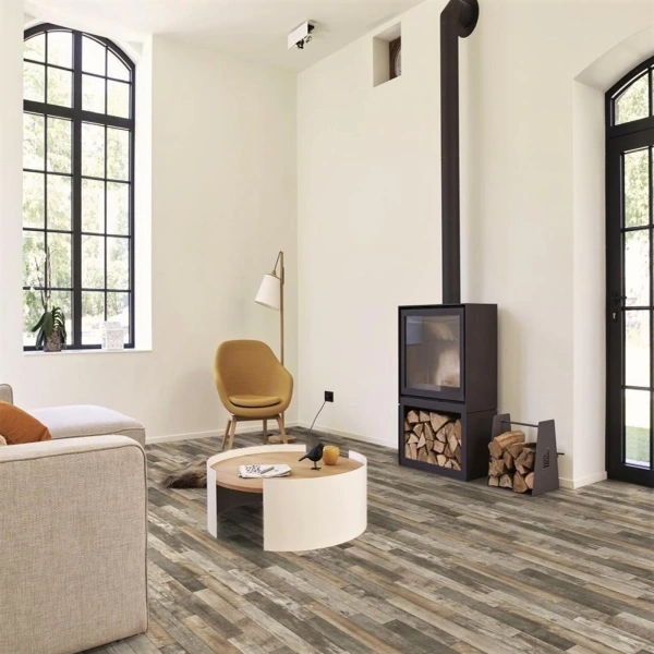 PVC flooring in wild wood design