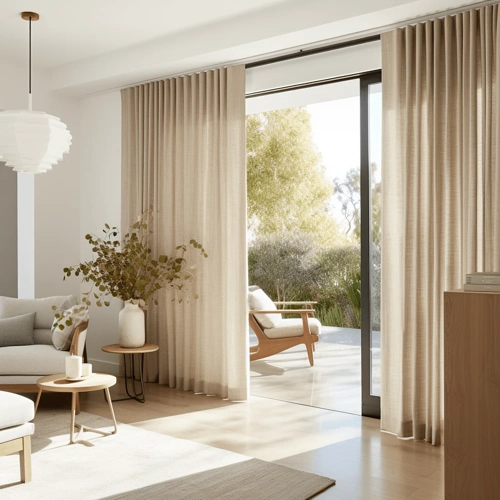 Sheer cotton curtains for natural light in Dubai homes