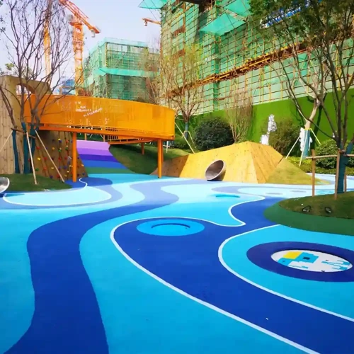 Waterproof Resistant Epdm Granules For Outdoor Water Parks