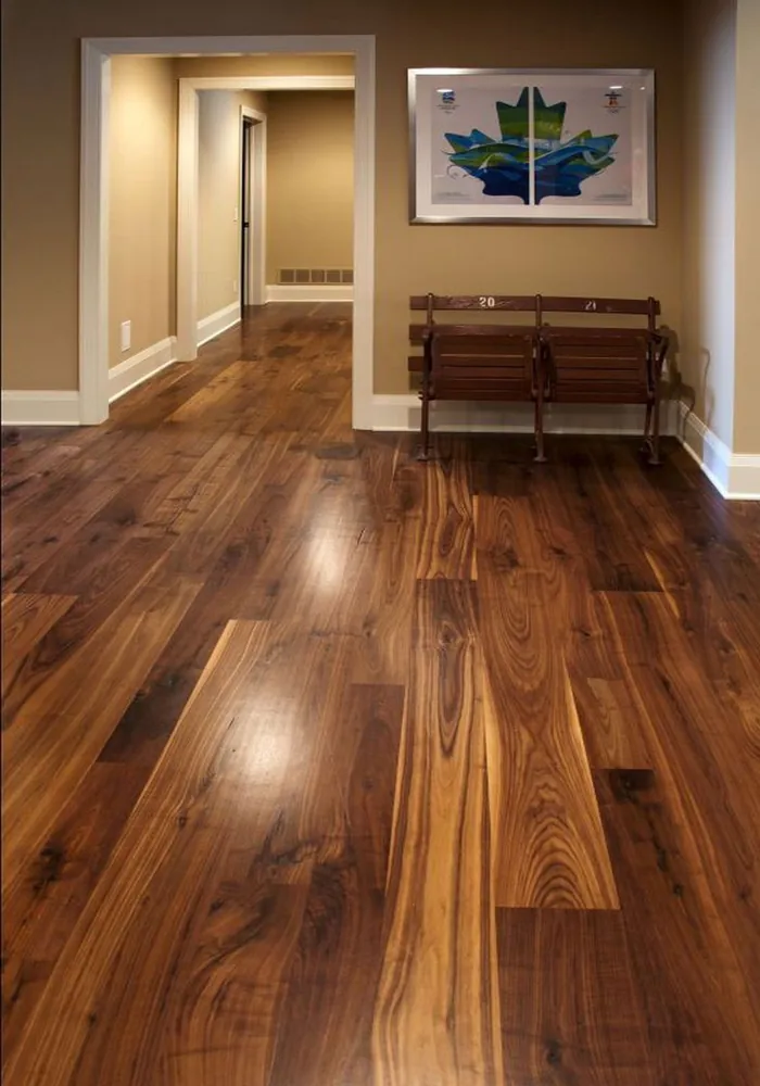 Wooden laminate flooring in Dubai living area