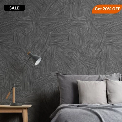 Affordable Black Layered wallpaper fixing Dubai UAE