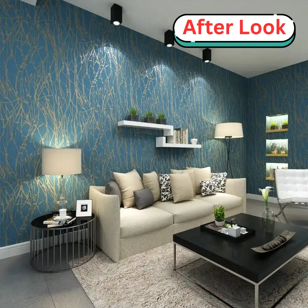 After installation of wallpaper UAE