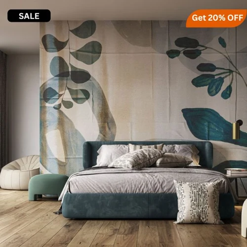 Another fantastic master bedroom wallpaper Dubai, this affordable and heavy-duty wallpaper is soothing to look at