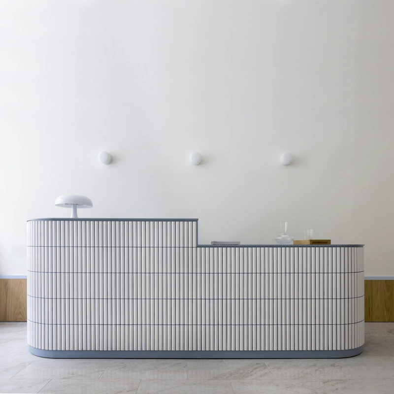 Customized reception area interior solutions