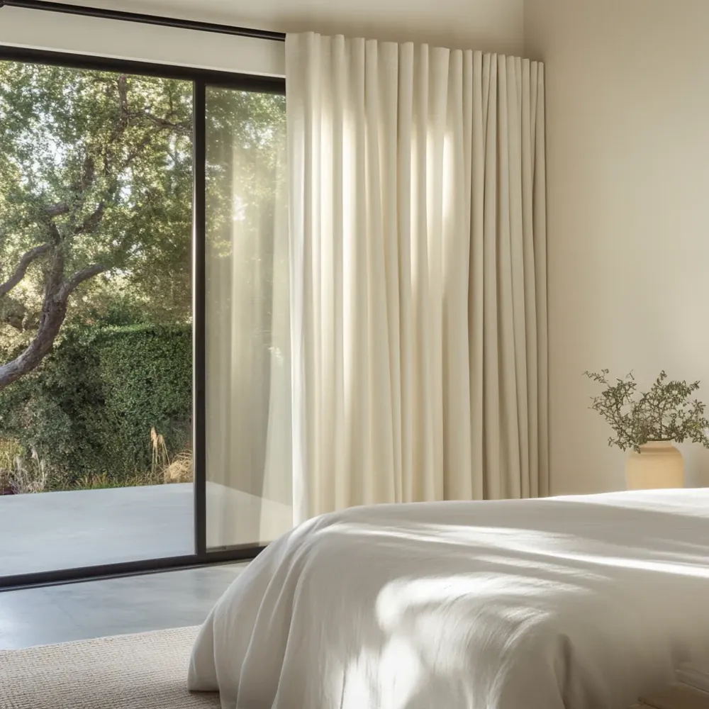 Designer bedroom curtains tailored for modern Dubai lifestyle