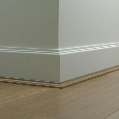 Elite Trim skirting, a premium, high-quality profile that adds a sophisticated and luxurious finish to any room