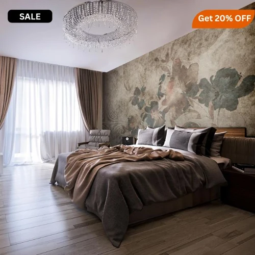 Professional Alis Floral wallpaper installation Dubai