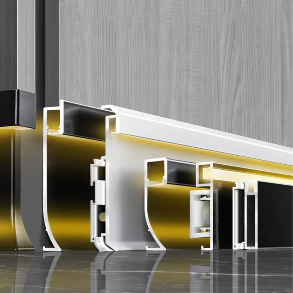 Weather-resistant anodized aluminum skirting ideal for Dubai climate