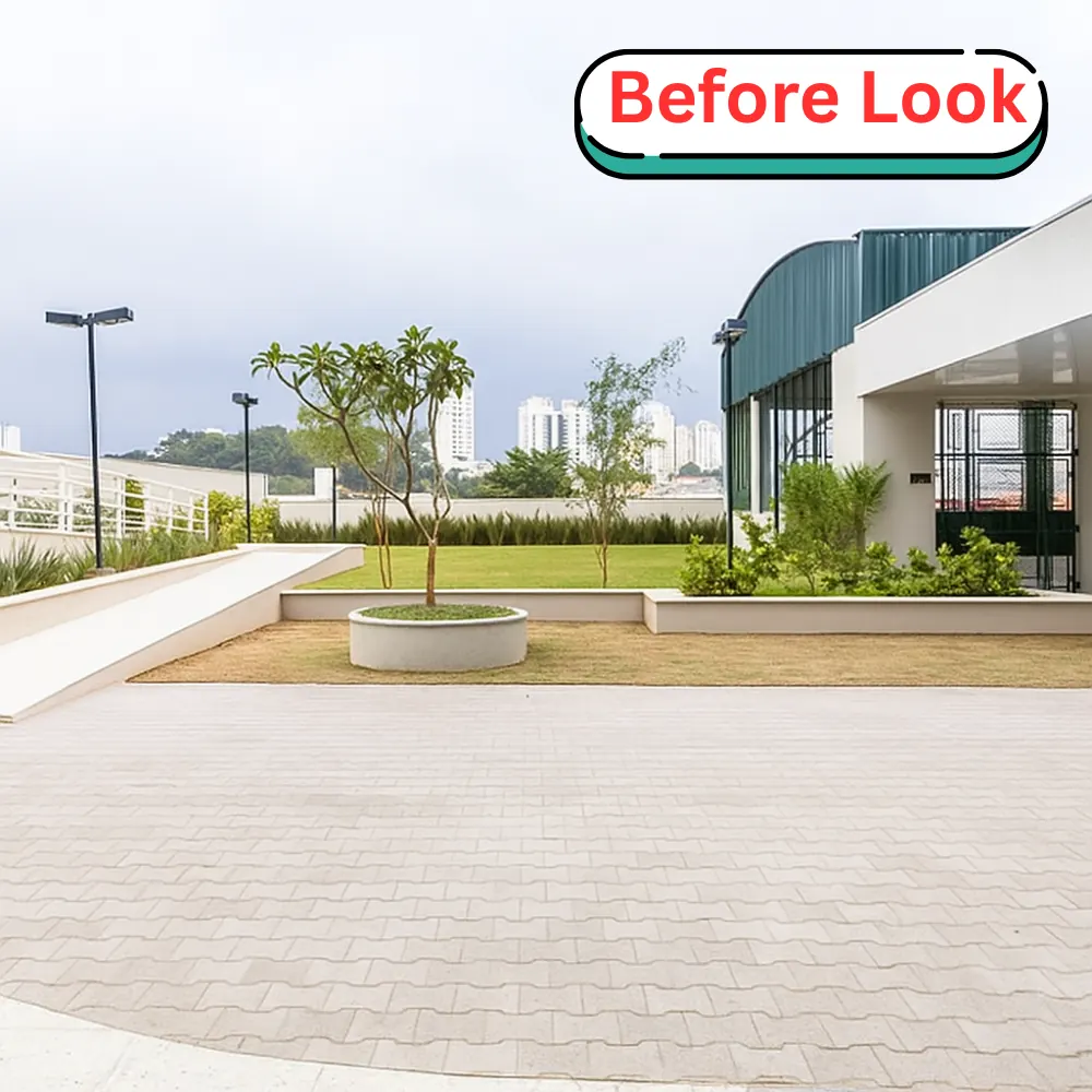 Before installation of epdm flooring dubai