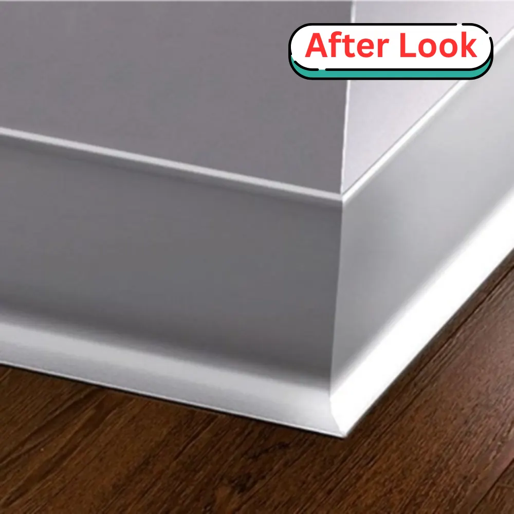 After installation of aluminum skirting dubai