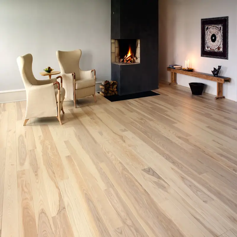Natural oak engineered wood flooring design